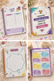 17X24 Hard Cover Pastel Colors 160 Pages Undated Motivational Agenda - Multi-Purpose Pinterest Notebook - 3