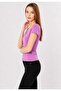 Women's V-Neck Cotton Basic T-Shirt Pink - 5