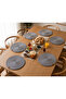 American Service Jute Presentation Set of 4 (Blue) - 3