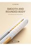 Professional Mini Hair Straightener Small Flat Irons For Short Hair Curls Bangs Travel Flat Iron White/Gold - 7