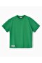 DARK SOIL | Oversized Basic T-shirt in Cotton Green
