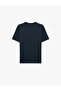 Regular Fit Short Sleeve Cotton Color Contrast Crew Neck T-Shirt - 6