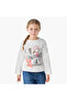 Crew Neck Long Sleeves T-shirt with Print