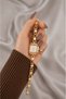 Cessy Women's Gold Steel Heart Bracelet Watch with White Dial Vintage Luxury Old Money Elegant Stylish Women's Wristwatch 2026 - 3
