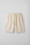 Men's Cotton Linen Look Baggy Shorts Beige