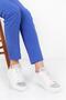 Women's Genuine Leather Jewelled Sneakers