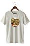 Unisex Romania Themed Printed Crew Neck Casual Cotton T-Shirt