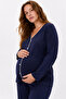 Bamboo Fabric Maternity and Postpartum Comfortable Soft Pajama Set - 2