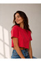 100% Cotton Casual Regular Women's Crop Top - 2