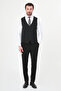 Striped Slim Fit Classic Men's Vest Black - 40954.26Y - 3