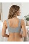 0152 Women's Half Athlete Lambada Bra 100% Cotton Combed Cotton 6 Pack - 2