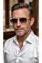Eşref Tek Sunglasses Men's Uv 400 Protected Wooden Handle Case and Wipe Cloth Gifted Glasses - 3