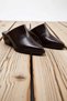 Women's Pointed Toe Block Heeled Mule Shoes Number Faux Leather Comfortable Daily Casual Modern Stylish