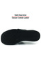 Hermine Plus Black Genuine Calfskin Special Cut Wedge Heeled Slippers - 7