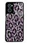 Oppo A96 Soft Lilac Leopard Design Glossy Phone Case