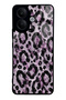 Vivo V60 Lite Soft Lilac Leopard Design Glossy Phone Case