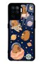 Oppo Reno 5 Lite Glossy Phone Case with Cosmic Capybara Design
