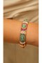 Colorful Enamel Jazz Handcuff Bracelet