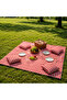 5 Piece Picnic Set with Cushions 4 Pieces 40X40 Cushions - 1 Piece 160X160 Tablecloth - 2