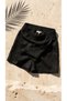 Girl's School Skirt Skirt with Shorts Linen Fabric Black Color Super Quality and Flexible - 3