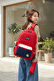 Metro Red Modular Multi-Compartment Reflective Girls'/Boys' School Bag and Pen Holder Set - 7