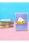 دفتر ملاحظات Happy & Fun Cat A7، دفتر ملاحظات بجيب قابل للإغلاق - أزرق