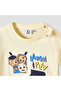 Crew Neck Short Sleeves T-shirt and Shorts Set with Cocomelon Print - 5
