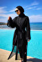 Black Tulle Kimono Pareo – P2501-1 - 2