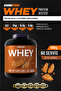 بروتين مصل اللبن WHEY PROTEIN PRO WPC80 1800 جرام 60 حصة لوتس 2x شاسي بروتين و1x هدية شيكر - 2