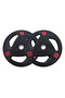 25KG Weight plates For Barbell Or Dumbbell 2.5/5/10/15/20/25KG Weightlifting Barbell Slice Disk Three Holes Hand Barbell Piece Weight Slice Disk Sold as Pair - 2 Pieces