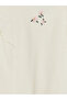 Lcw Baby Ecru Floral Patterned Baby Girl Tights Set - 4