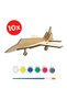 Wooden Jet Airplane Building Kit |   Preschool Nursery Activity