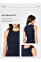Women's sleeveless ribbed tank top, 95% cotton, 5% elastane - 4