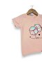Girl's Summer Tights and Printed T-Shirt Set for Ages 2-3-4-5-6-7-8-9, 2-Piece Set - 4
