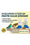 Blue Large Water Bowl and Blue Lovebird Bath Bowl Double Bird Set for Canaries, Finches, Etc. - 2