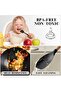 Kitchen Cooking Utensils Set, 46 pcs Non-Stick Silicone Spatula Set with Holder (Black) - 5