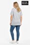طقم تيشيرتات نسائية مقاس كبير 3XL-6XL برقبة دائرية مكون من 3 قطع SPR26BTSK510+3 - 3