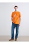 Crew Neck Printed Men's T-Shirt - 2