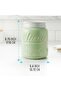 Wide Mouth Mason Jar Utensil Holder Decorative Kitchenware Organiser Crock, Chip Resistant Ceramic, Dishwasher Safe - Kitchen Caddy Green, Large Size 18cm High - 3
