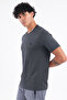 Crew Neck Mercerized Men's Sports T-Shirt - 5