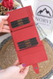 Star Stitched Genuine Leather Women's Wallet 1372 - 3