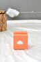 Cloudy Pastel Orange Business Card Holder, Note Holder, Paper Holder, Photo Holder - 3