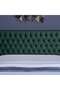 NEPTUNE HEADBOARD CHANEL OLIVE GREEN L-150 : H-125 CM - 2