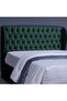 PLUTO HEADBOARD CHANEL OLIVE GREEN L-140 : H-125 CM