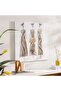 Irwin Hand Painted Canvas Wall Art 80x3x80cm- Gold - 2