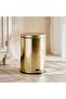 Daily Soft Close Metal Pedal Bin 36x30.2xh44cm 20 L - Gold