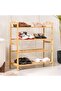 Calida 4-Tier Bamboo Shoe Rack 68.5x26x75.5cm - Natural