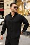 Men's relaxed fit cotton muslin shirt