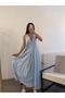 Women's V-Neck Casual Matilda Linen Dress - 3