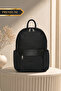 Premium Quality Women's Backpack with Fabric 4-Compartment Side Pockets, Waterproof